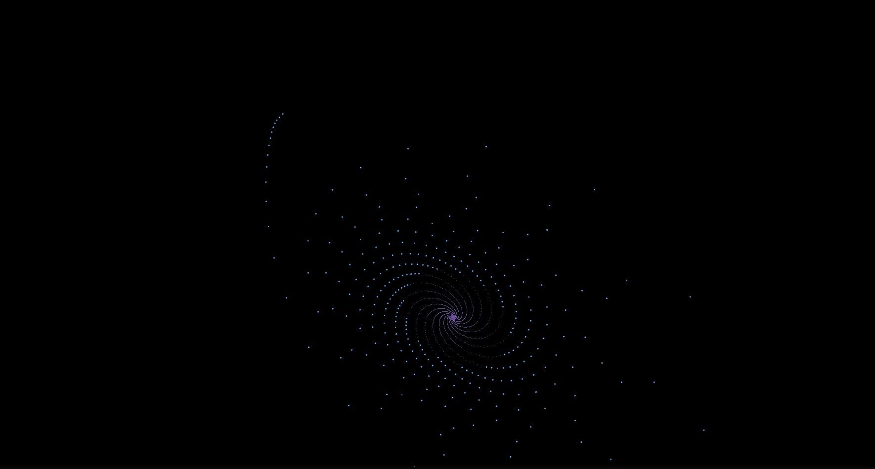 A rendering of the lorenz sprial in attractor