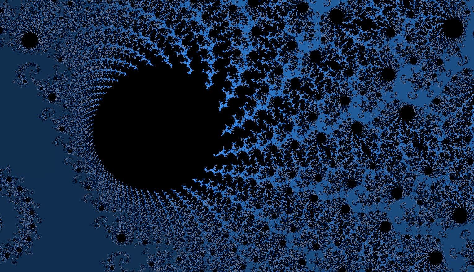 A rendering of a mandelbrot fractal