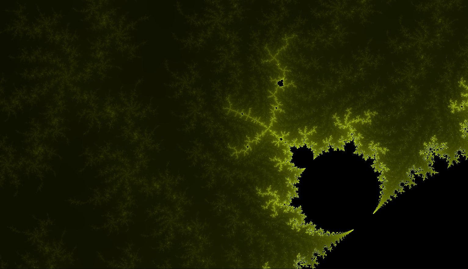 A rendering of a mandelbrot fractal